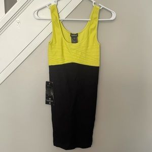 Bebe Colorblock Bodycon Mini Dress